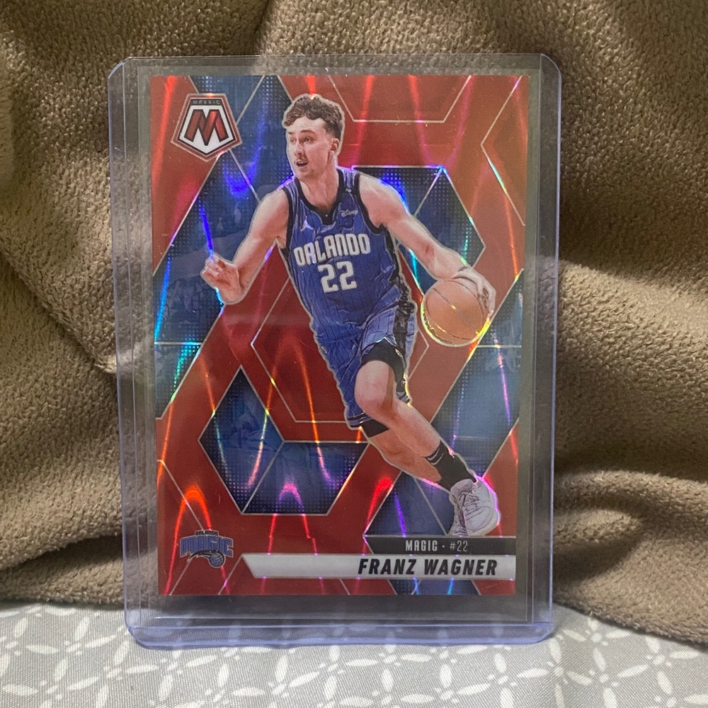 2024 Panini Mosaic Basketball Franz Wagner Red Lava /299